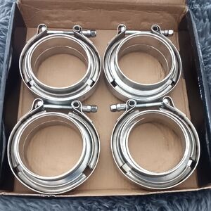 Stainless Steel V-Band Clamps Set